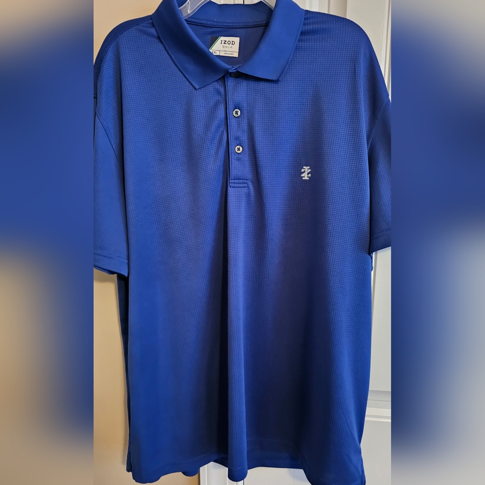 Men's Izod Golf Polo - Royal Blue - 2XL